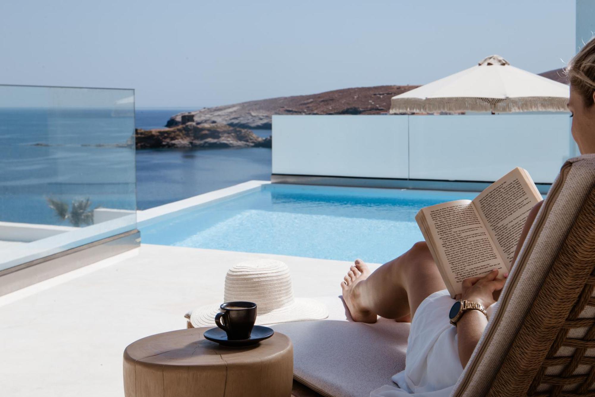 Golden Vista, Beachfront Suites By Explore Andros Buitenkant foto