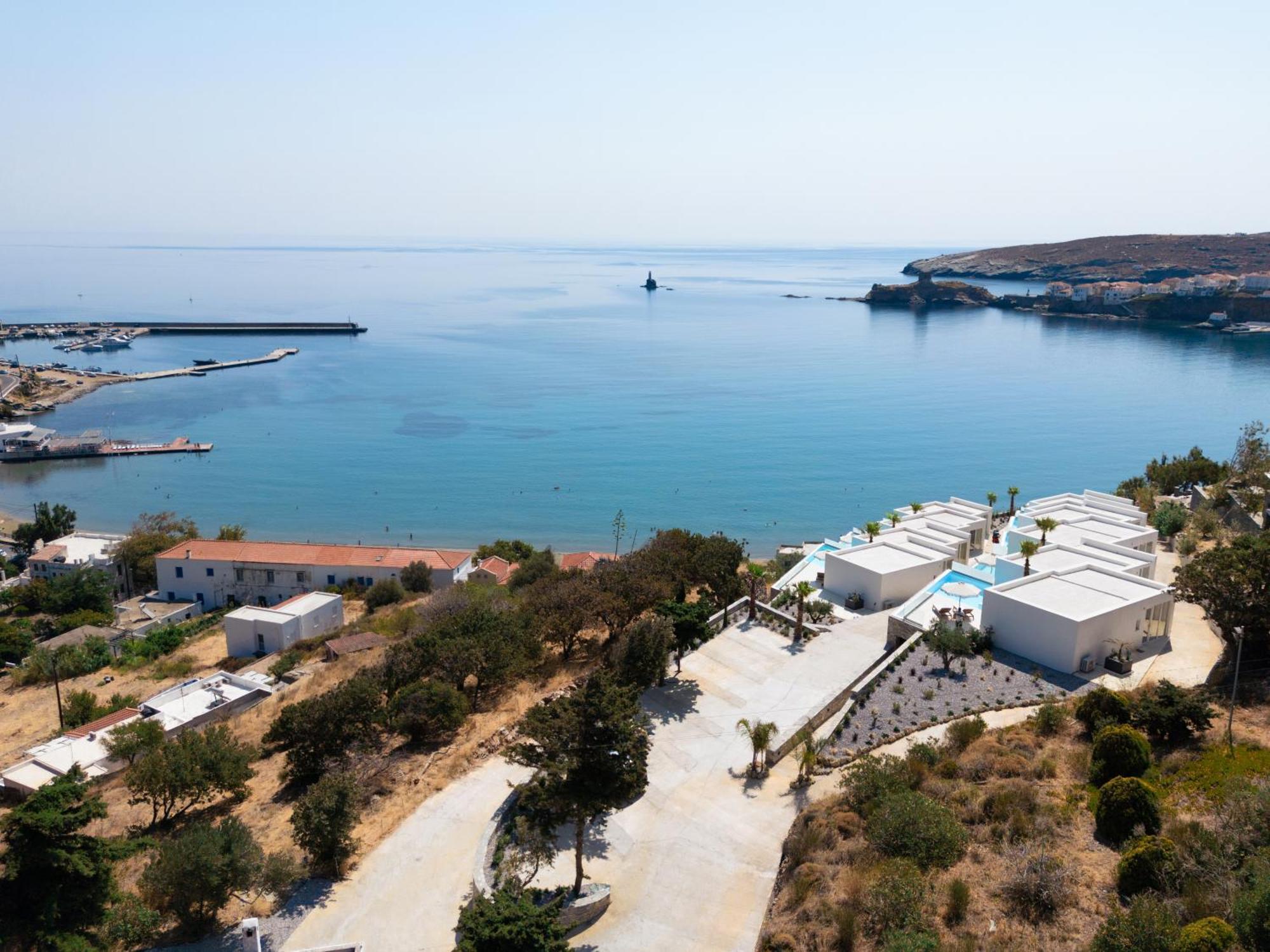 Golden Vista, Beachfront Suites By Explore Andros Buitenkant foto