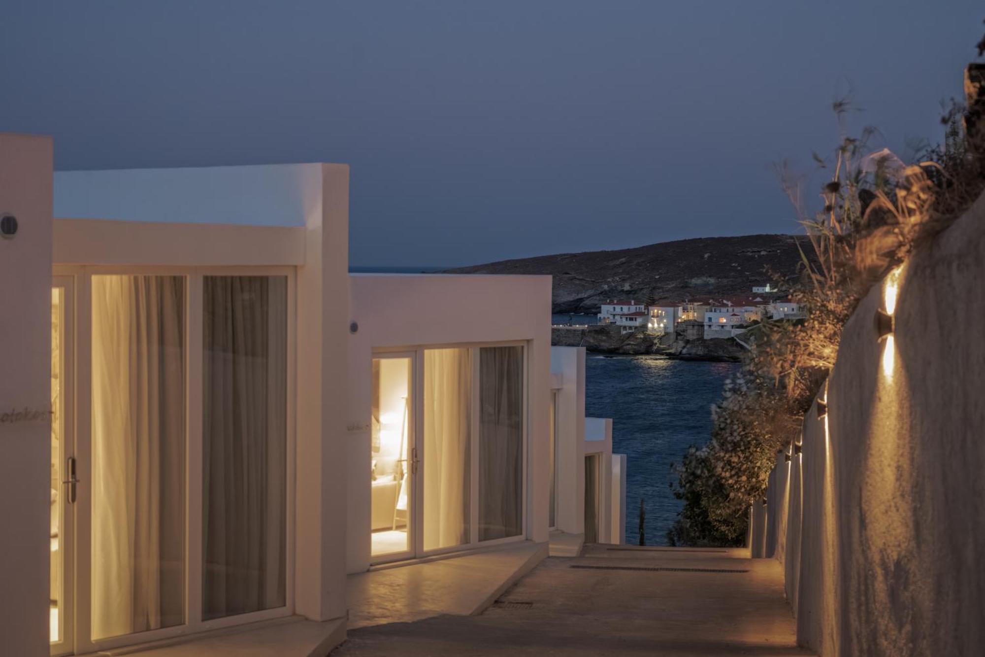 Golden Vista, Beachfront Suites By Explore Andros Buitenkant foto