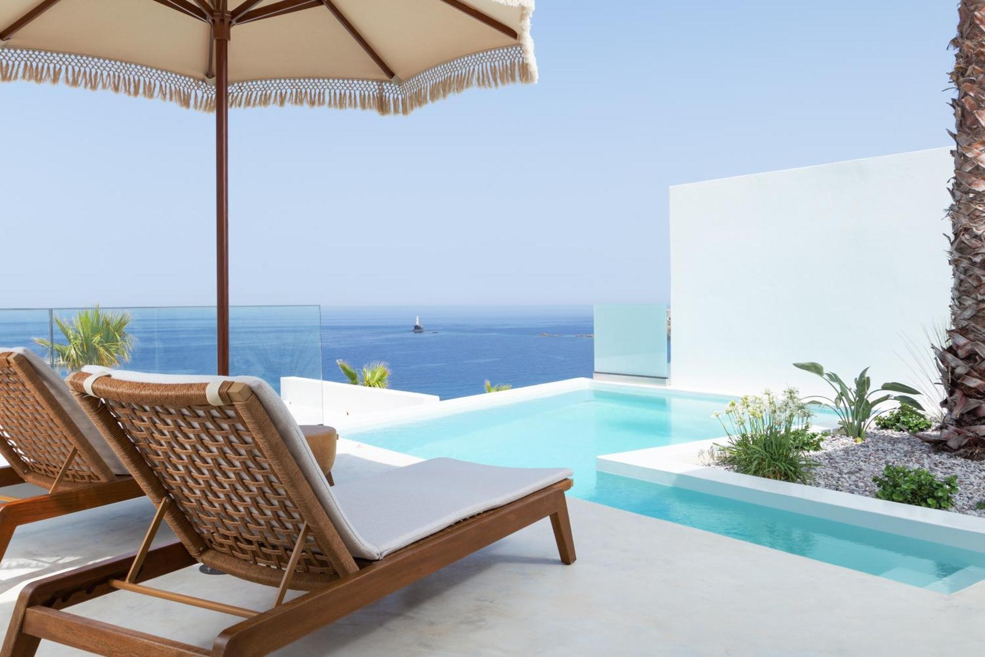 Golden Vista, Beachfront Suites By Explore Andros Buitenkant foto