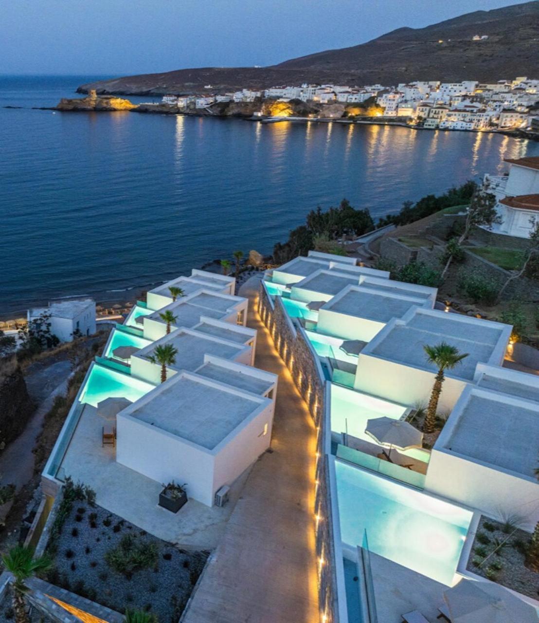 Golden Vista, Beachfront Suites By Explore Andros Buitenkant foto